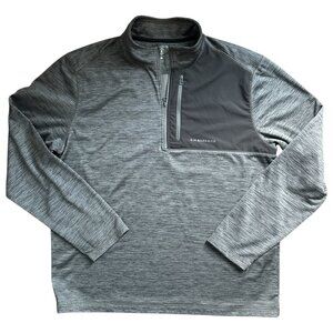 ✨ 3 for $18 ✨ G.H. Bass Co. Quarter-zip Navy Gray Pullover Men's Medium